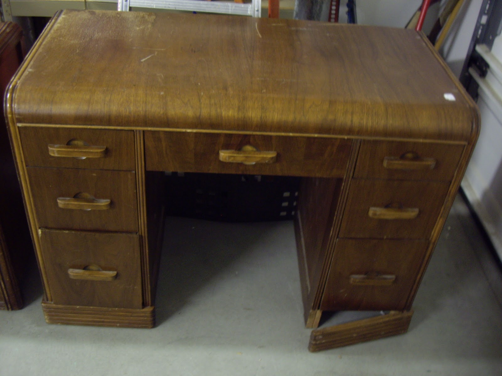 A Brush of Whimsy Waterfall Desk