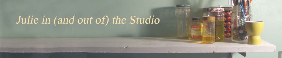 Julie, in (and out of) the studio
