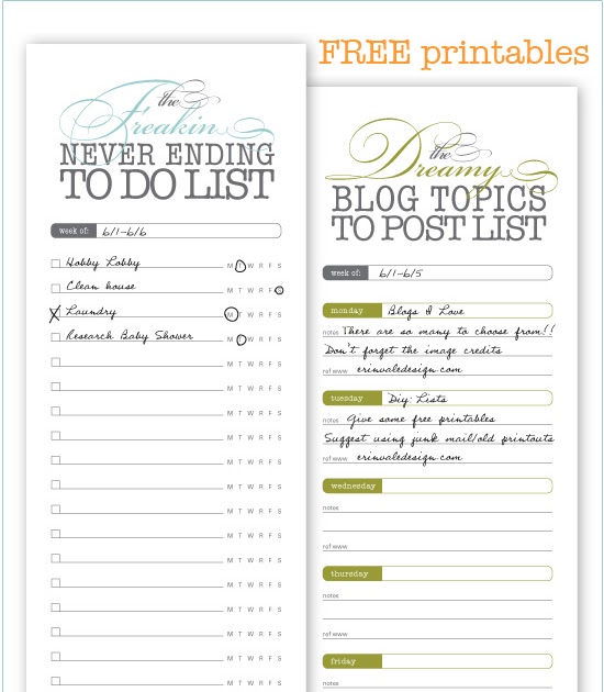 her hobby the freakin never ending to do list