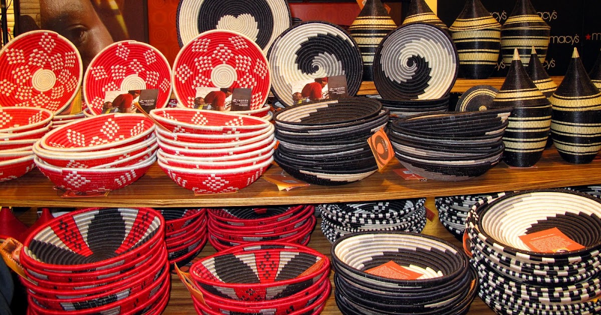 It Takes A Village... Rwanda Baskets at Macy's