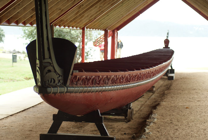 Te Waka Ceremonial Canoe