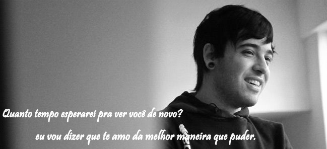 Só a sua presença vai mudar as coisas em um segundo.