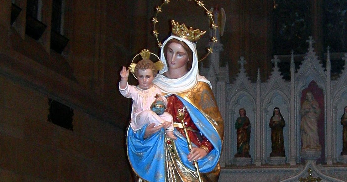 Melbourne Daily Photo Theme Day Statues Our Lady Help of Christians