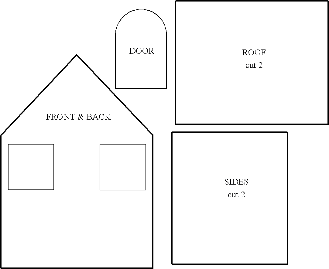 Template model house Template model house