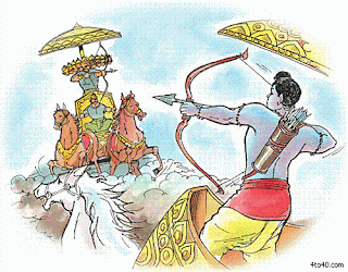 Printable Dussehra Painting