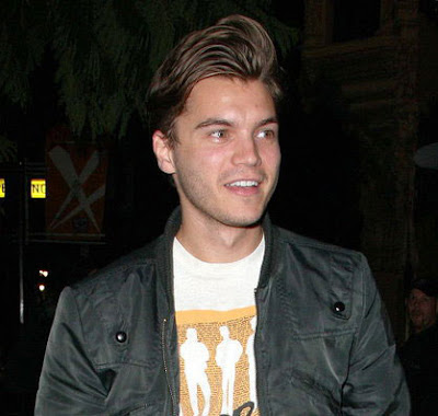 slick hairstyles. Emile Hirsch New Hairstyle