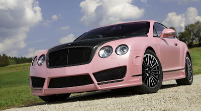 Mansory Bentley Continental GT Speed Vitesse Rose 2009 - Front Angle