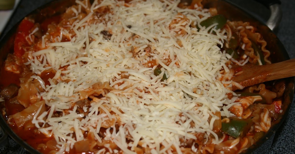 My kitchen or yours? StoveTop Lasagna