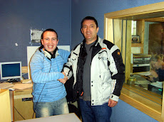 Ben Stone & myself after interview on Radio Pembrokeshire