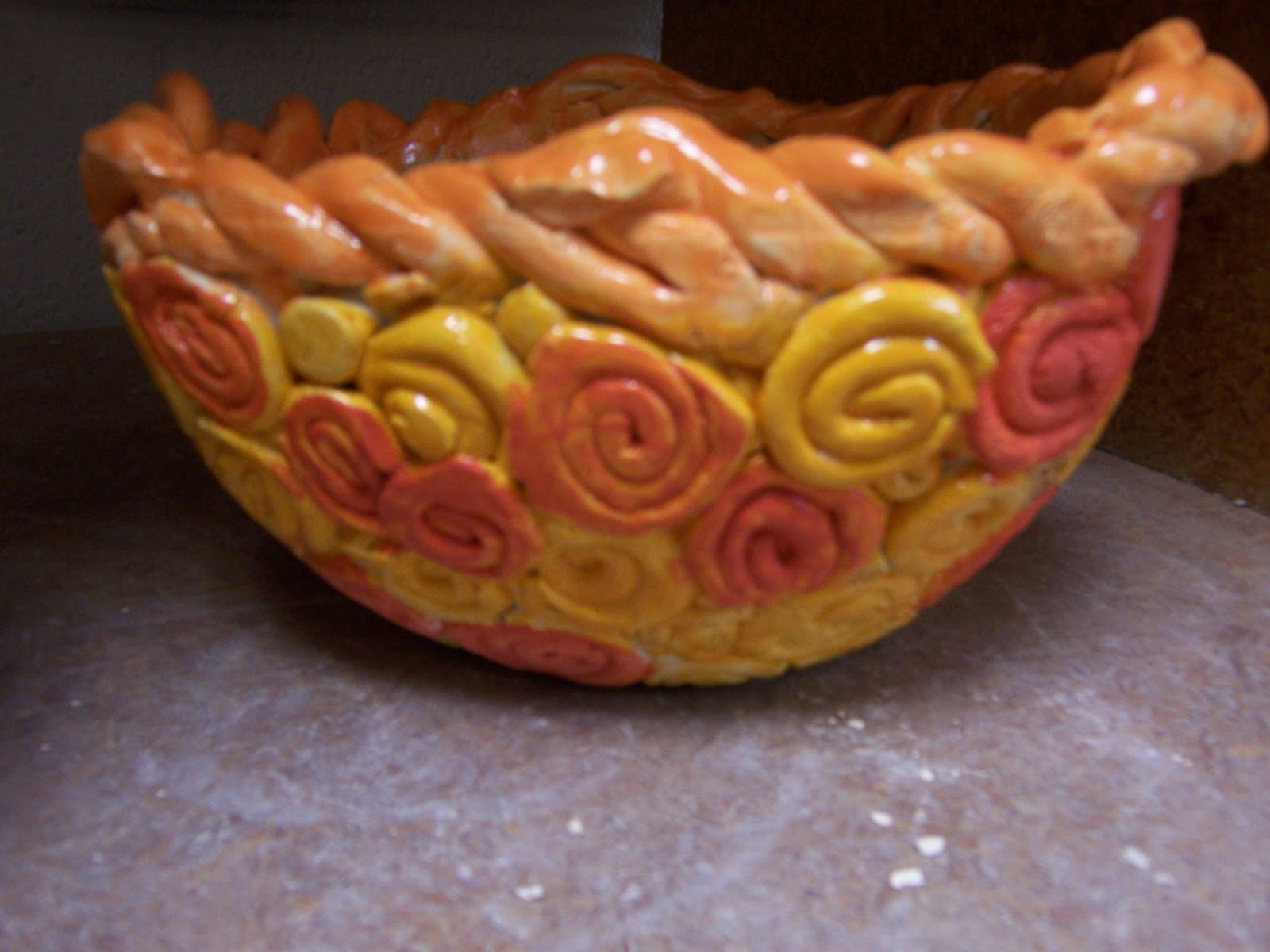 art & ideas that grow High School 3D Coil Bowls