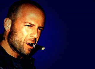 Bruce Willis Stencil