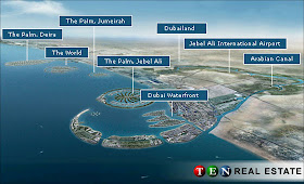 The artificial islands, shaped dubai world islands. The artificial islands, shaped