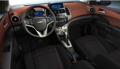 Burlappcar New Chevrolet Aveo Interior