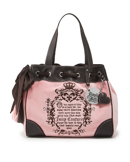 Juicy Couture Day Dreamer Velour Tote