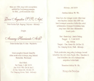 Template Undangan Ngunduh Mantu