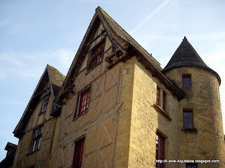 Typical house fronts