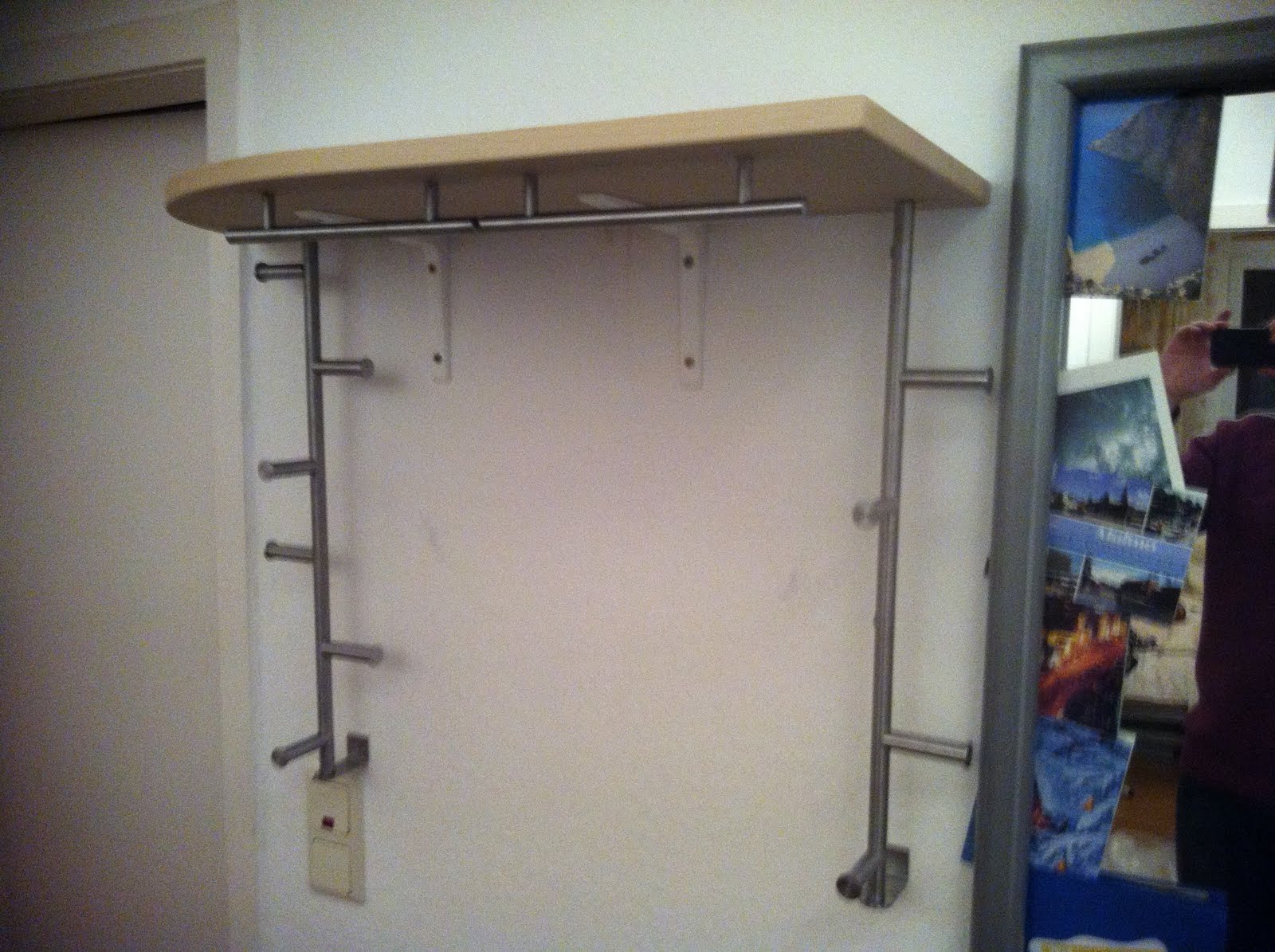 Coat Hanger Shelf Luxury Version IKEA Hackers IKEA Hackers