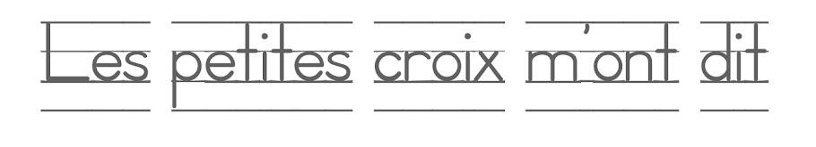 Les petites croix m'ont dit