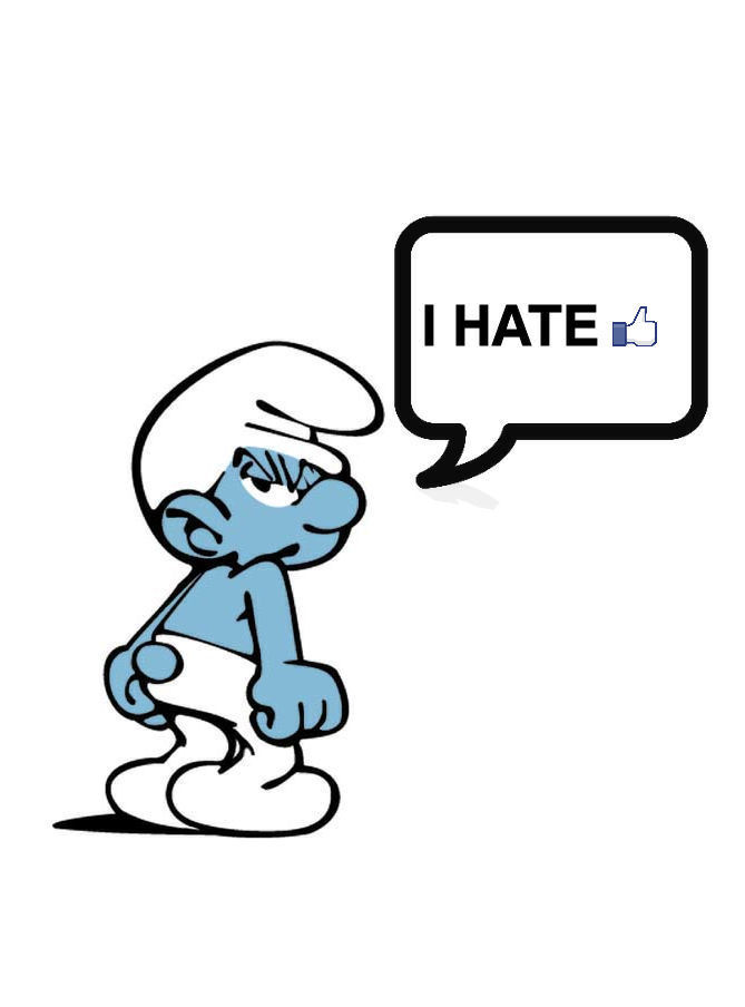 Grouchy Smurf says | Smetnjak