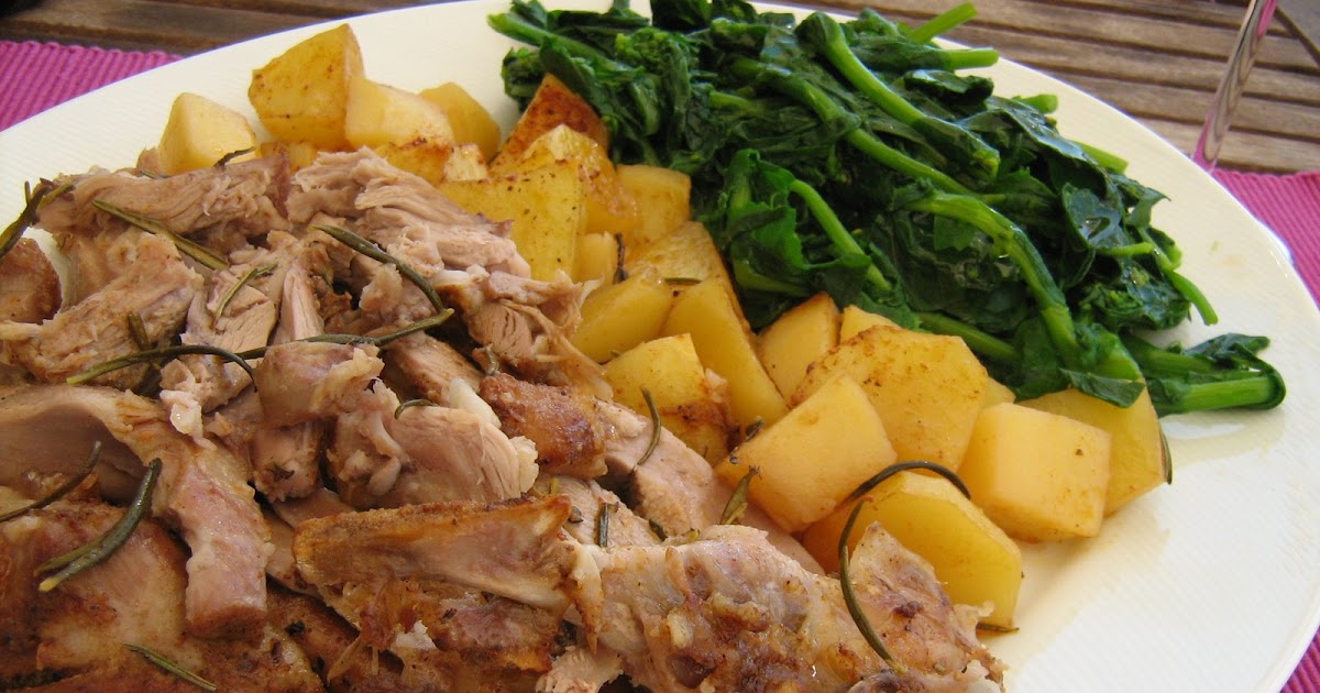 As Minhas Receitas Borrego Assado com Alecrim