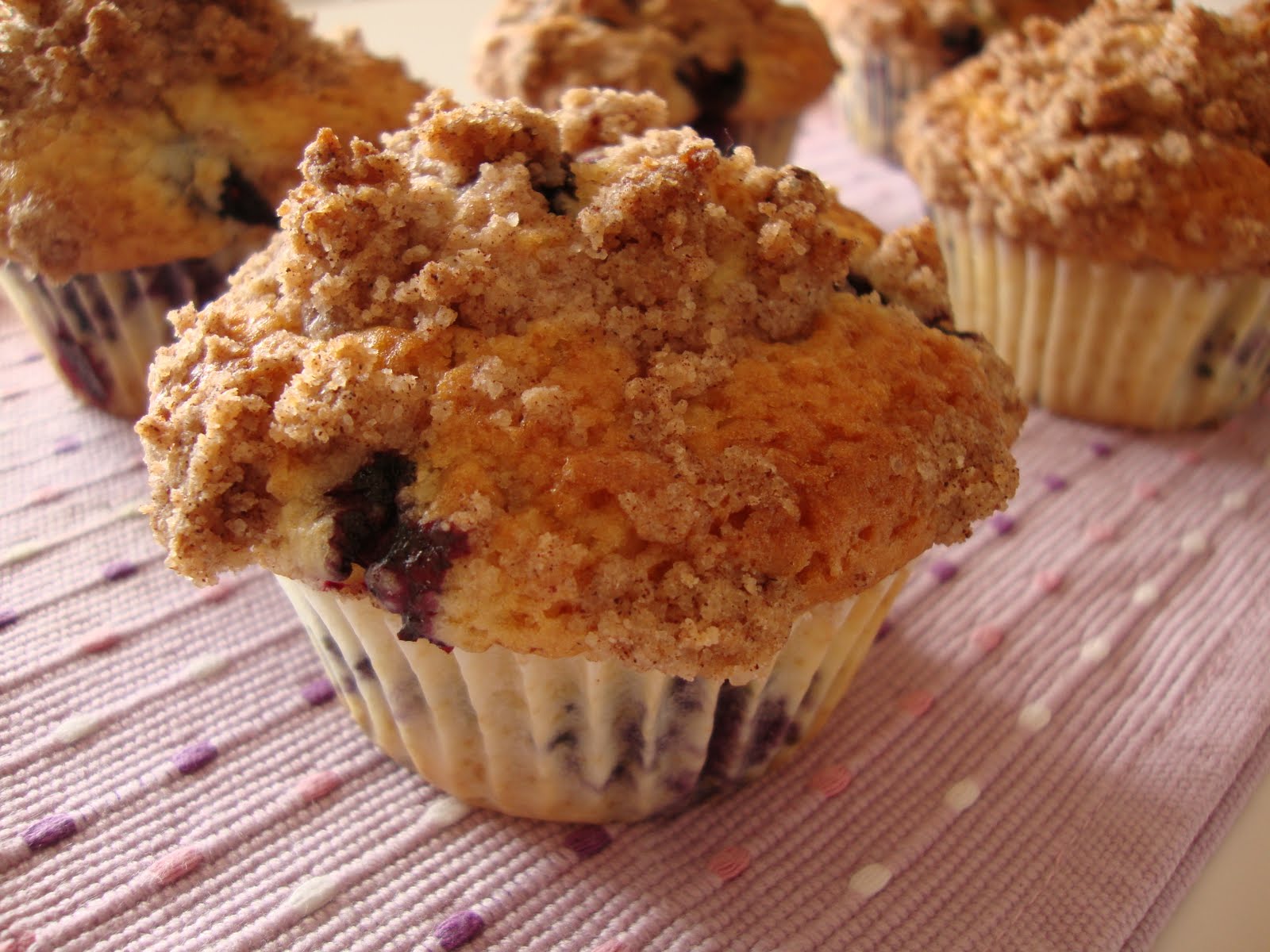As Minhas Receitas Muffins de Mirtilos