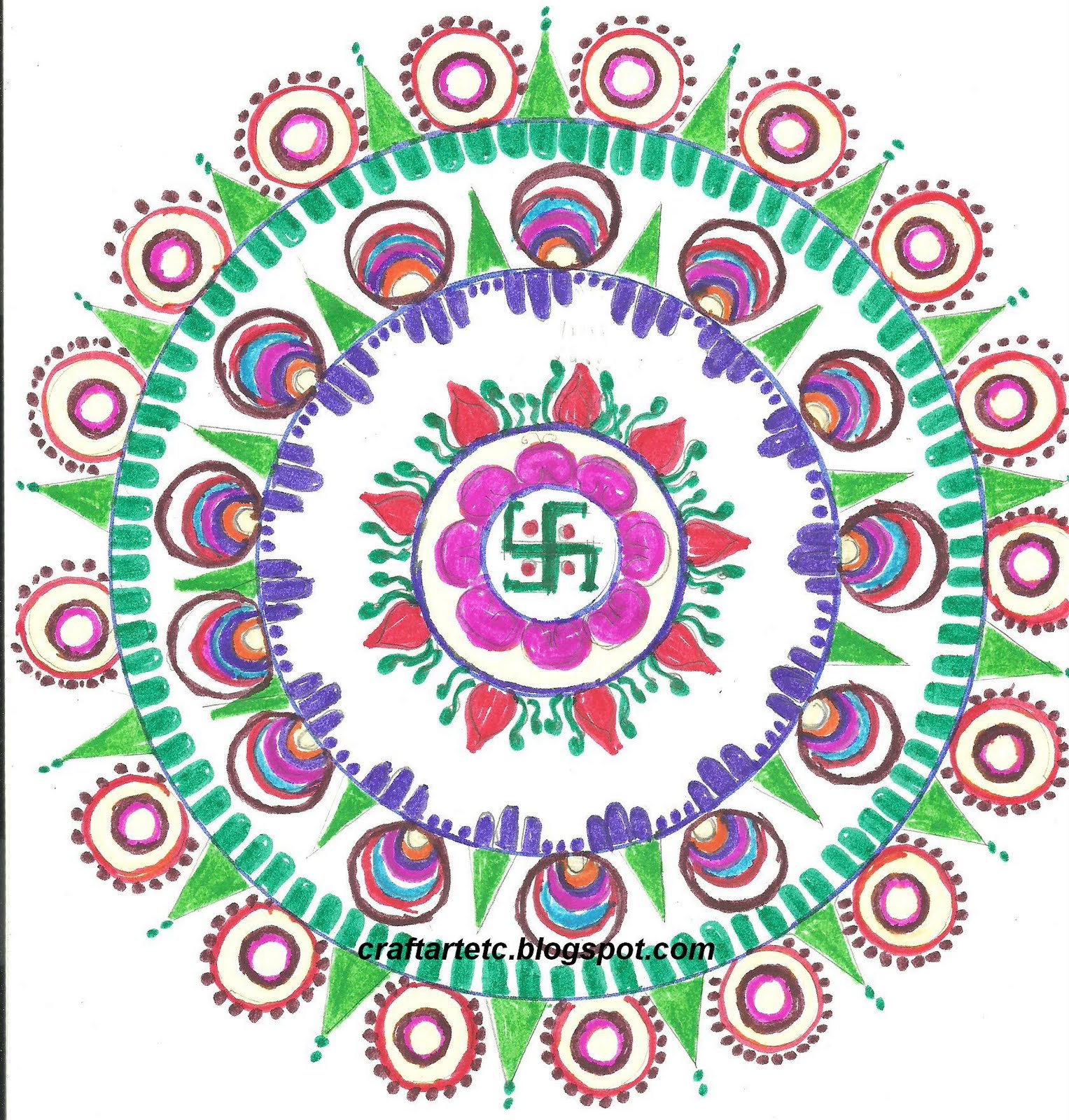 Soft Toys, Rangoli, Fabric paint Rangoli