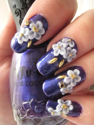 3d nail art, nail art photo