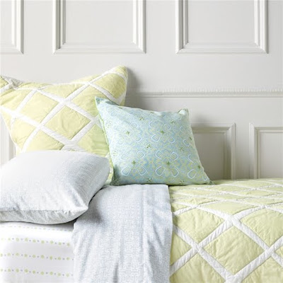  Serena and Lily Bedding Quilt Diamond Citrine