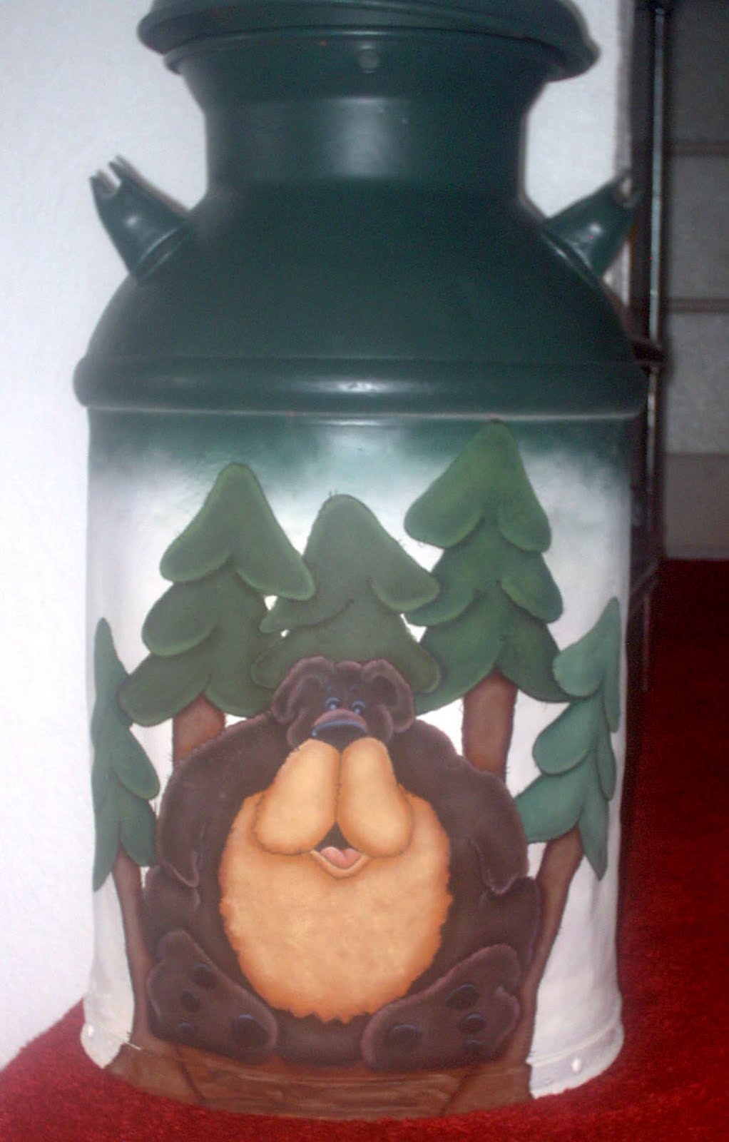 jusbcuzpatternsgifts 4 Painting tips for Antique Milk Cans+Hobby+Crafts