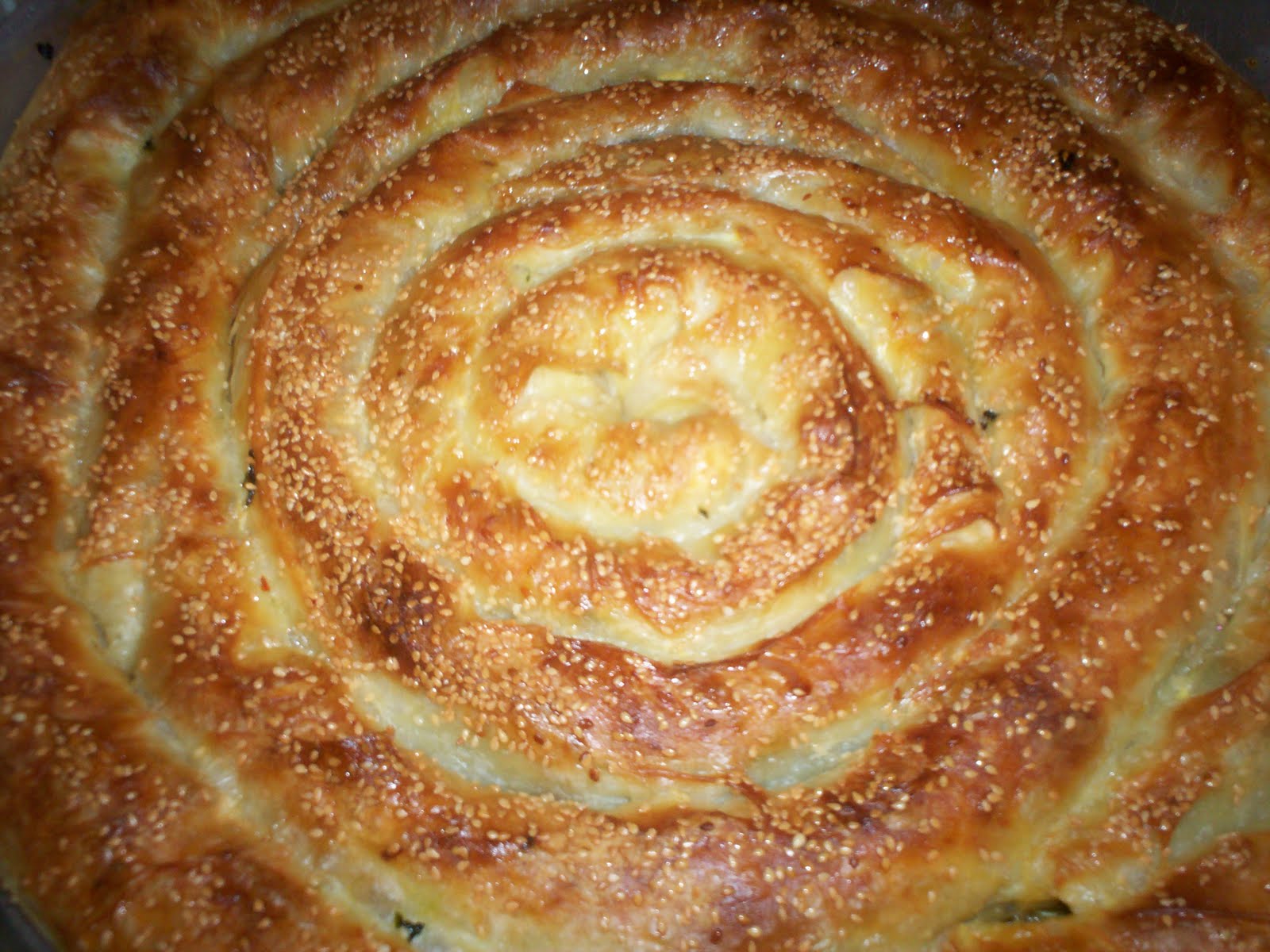 SEVGİNİN MUTFAK GÜNLÜĞÜ ISPANAKLI KOL BÖREĞİ