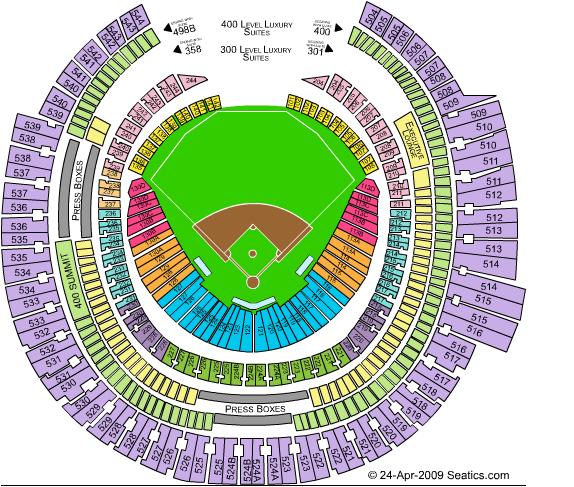Blue Jays Seating Chart Row
