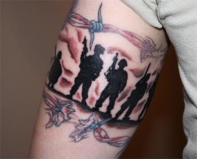 Billie Joe singing on stage in Green Day: Rock Band Tattoo Of The Day