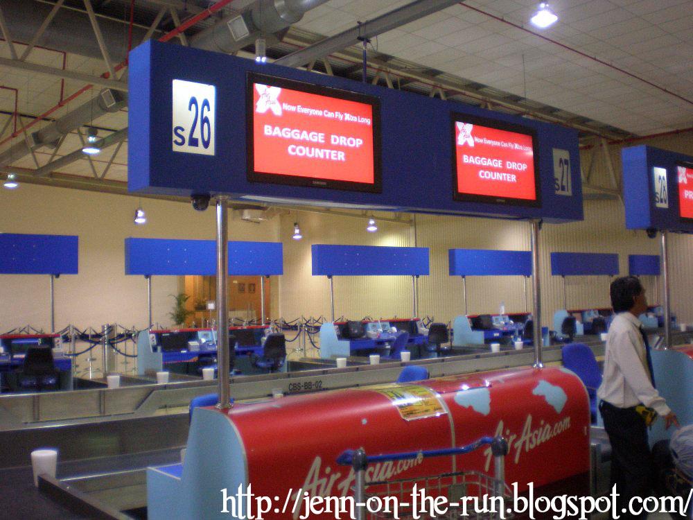 airasia baggage drop off