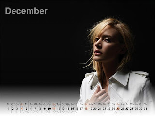 New Year 2011 Calendar, Titanic Actress Kate Winslet Desktop 
Wallpapers