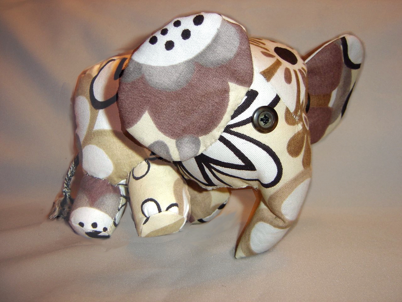 little black teapot Plush Baby Elephant Tutorial