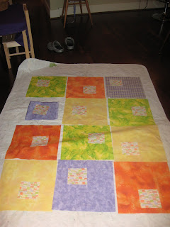 Charm Squares Baby Quilt! 