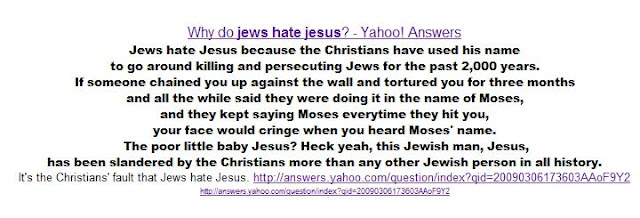 Why do Jews hate Jesus?