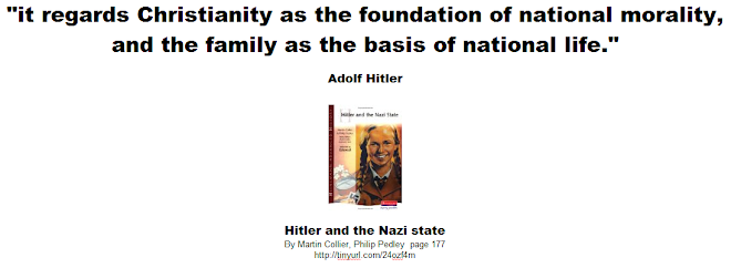 it regards Christianity as the foundation