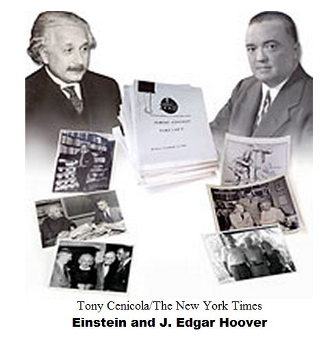 Einstein and J. Edgar Hoover