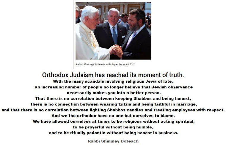 Orthodox Judaism has reached its moment of truth