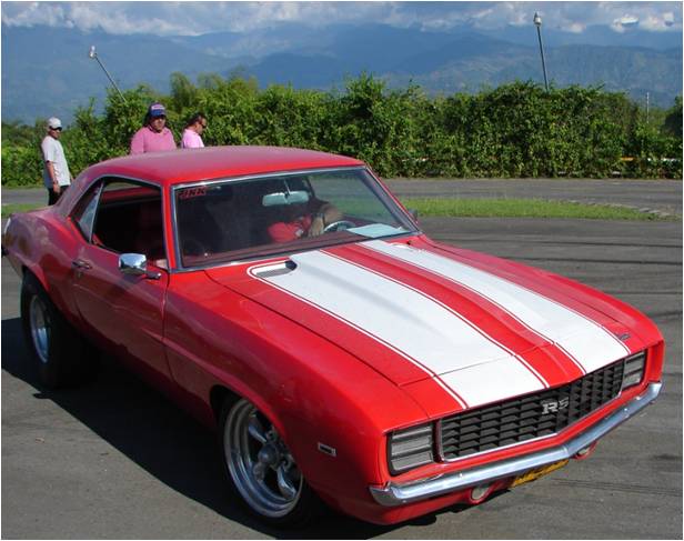 Obelisco Classic Car Club Cali Colombia Chevrolet Camaro Rs 1969