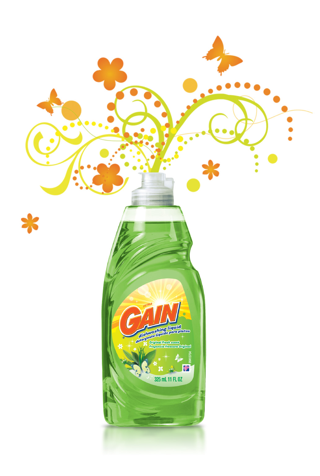 Saverella Gain Dish Detergent Review Sniff ,Sniff, Hurray!