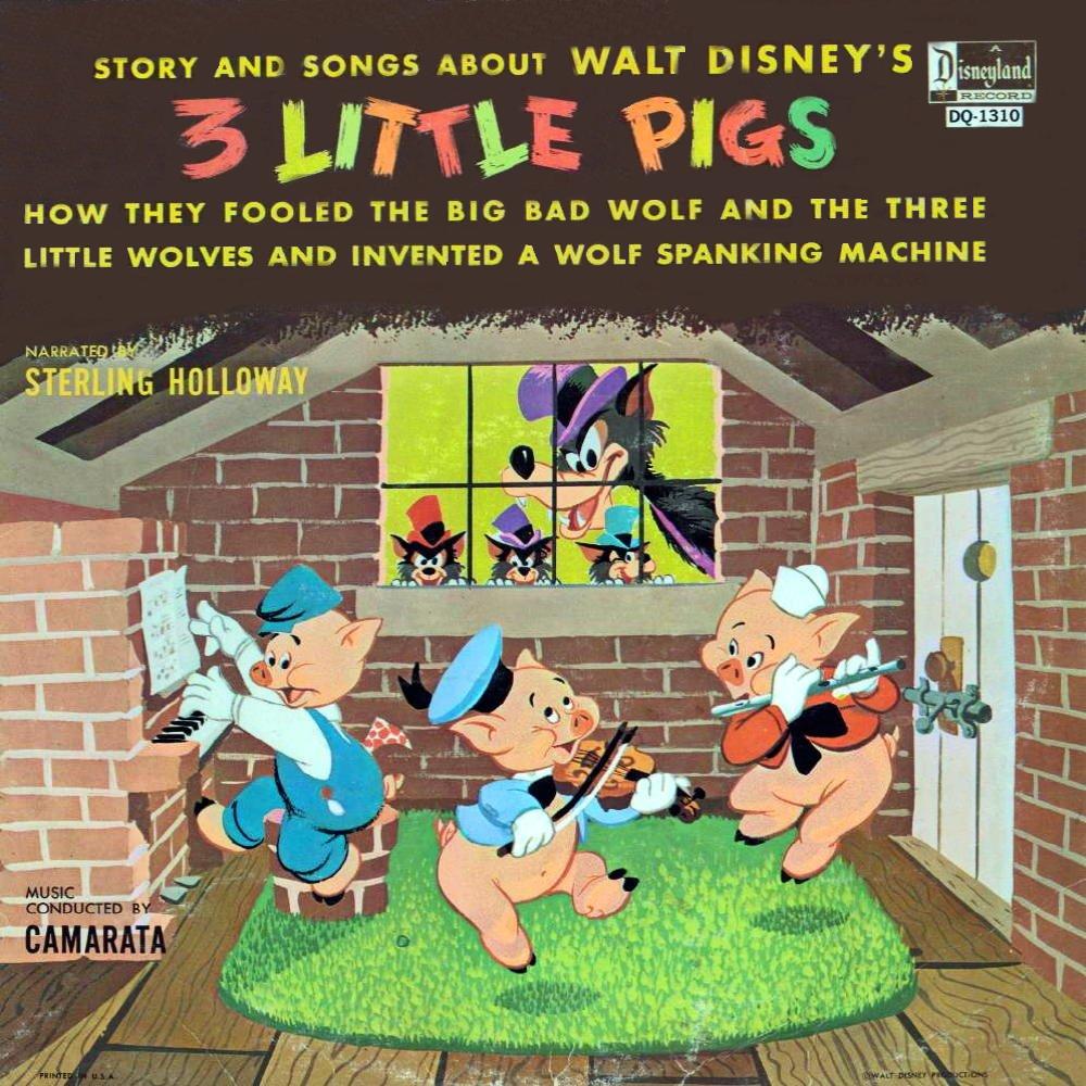 [DisneyThreeLittlePigsLPFront.JPG]