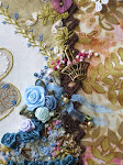 I'm Learning  Crazy Quilting from Friends