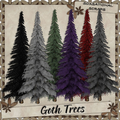 Goth Trees CU FREEBIE by Tracey TW-Goth+Trees