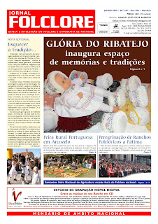 JORNAL FOLCLORE - Edições sobre a Glória