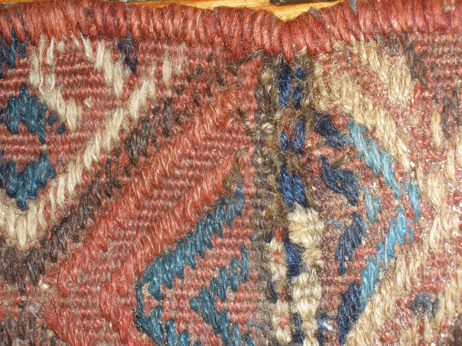 Kosker Traditional Rug Repair Moroccan kilim restoration after picture