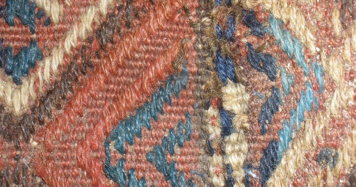 Kosker Traditional Rug Repair Moroccan kilim restoration after picture