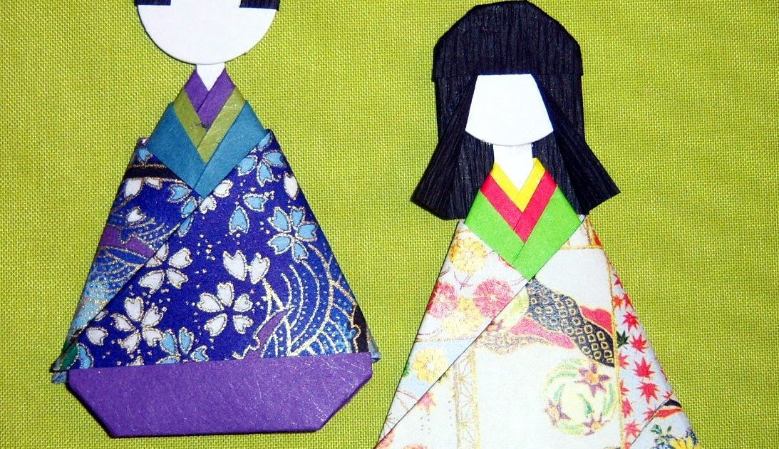 When Pigs Fly: How to Make Origami Paper Dolls - Version One