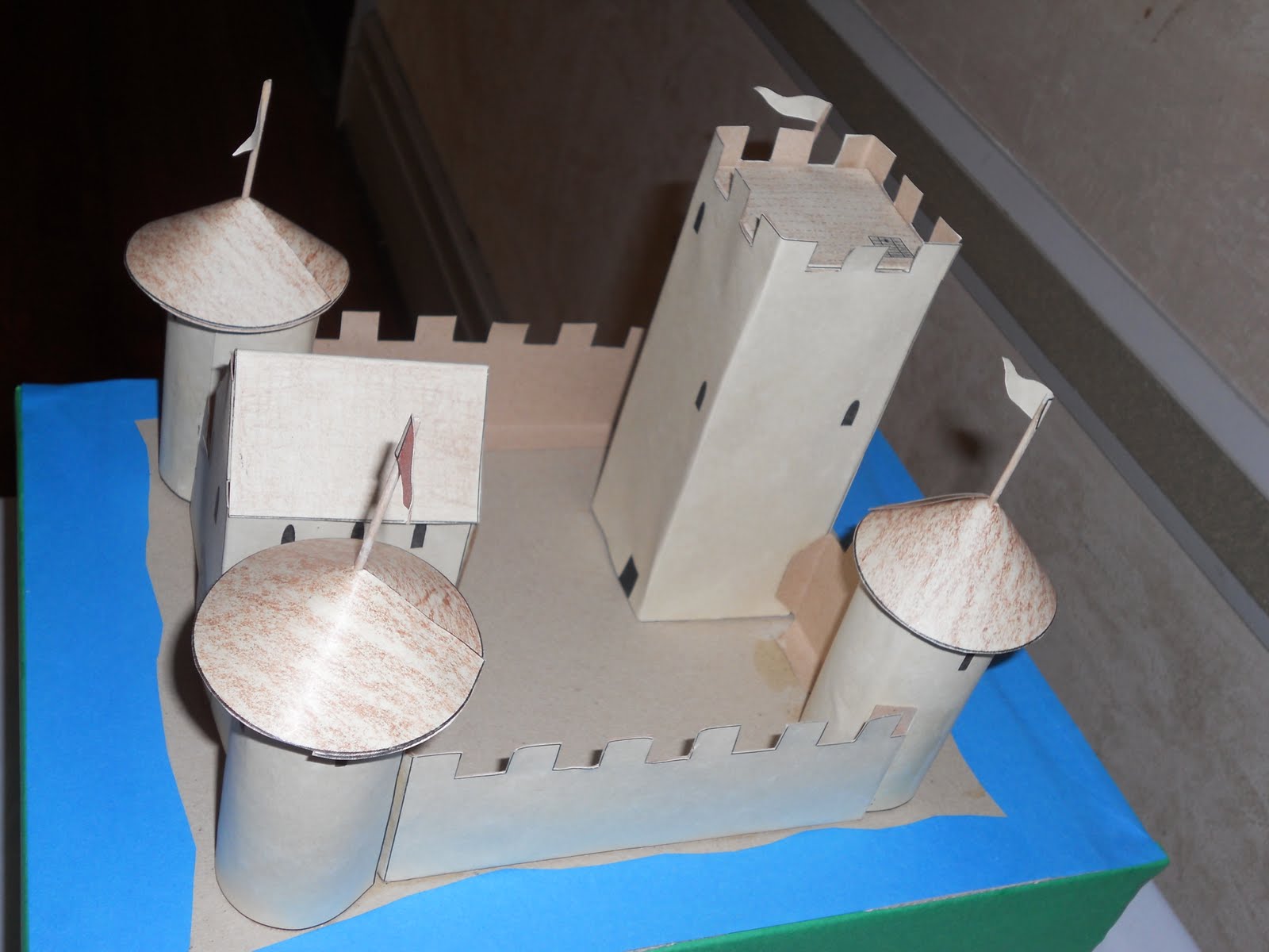 Paper Castle Template